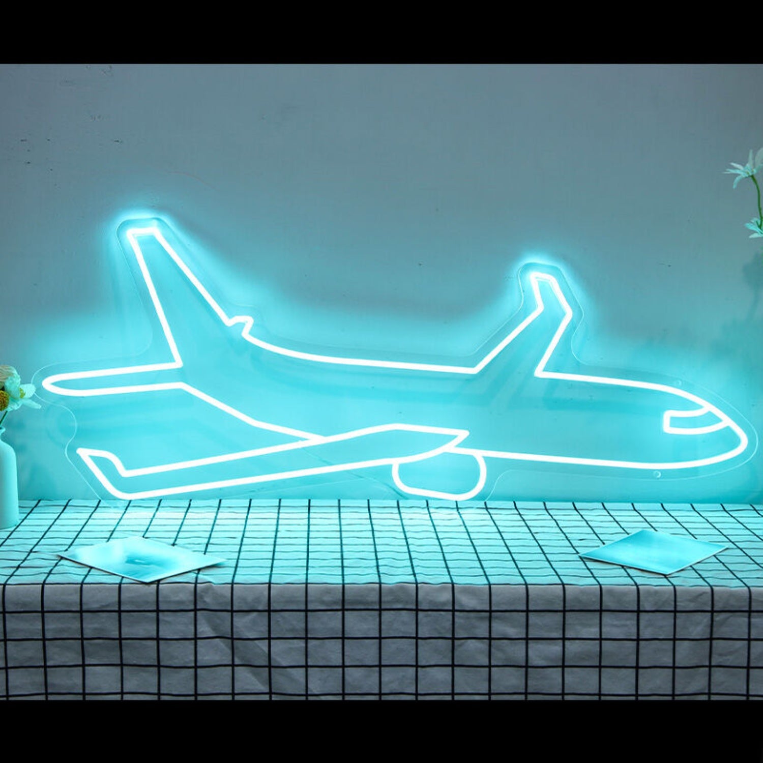 Airplane Led Neon Sign For Travel Lovers And Fun Decor | Shineneon