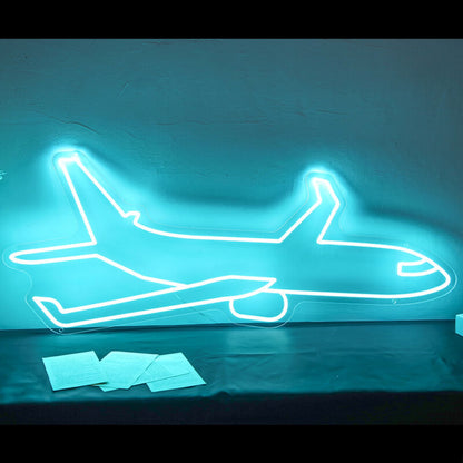 Airplane Led Neon Sign For Travel Lovers And Fun Decor | Shineneon