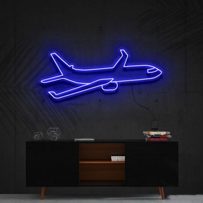 Airplane Led Neon Sign For Travel Lovers And Fun Decor | Shineneon