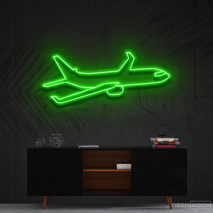 Airplane Led Neon Sign For Travel Lovers And Fun Decor | Shineneon