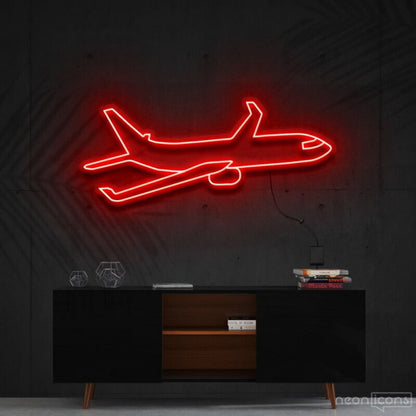 Airplane Led Neon Sign For Travel Lovers And Fun Decor | Shineneon