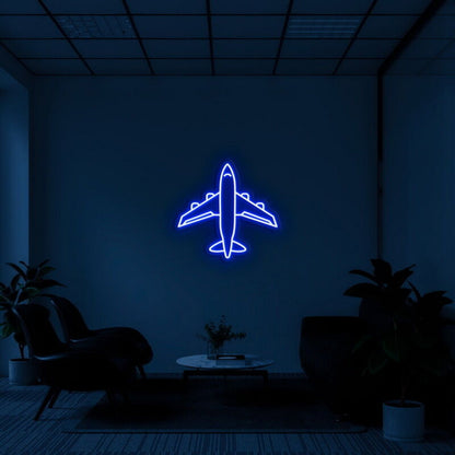 Airplane Led Neon Sign Ftravel Enthusiasts And Fun Decor - Shineneon