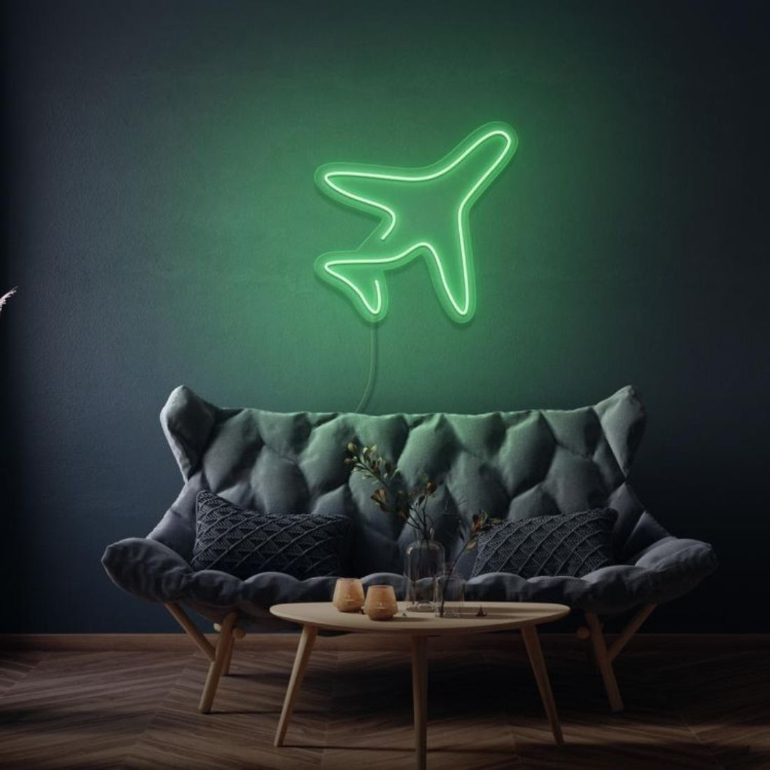 Airplane Led Sign Business Neon Sign