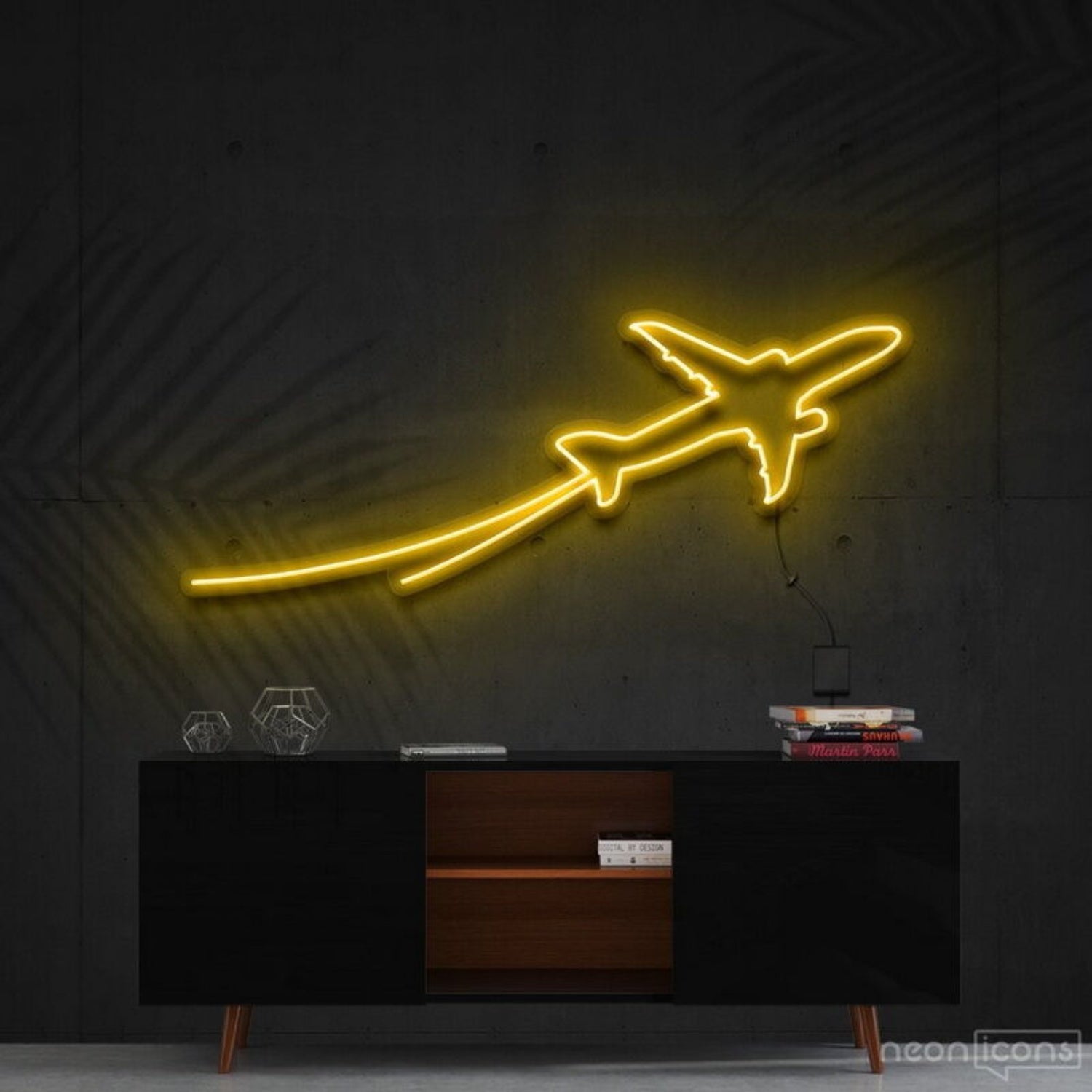 Airplane Take Off Led Neon Sign Ftravel Enthusiasts - Shineneon