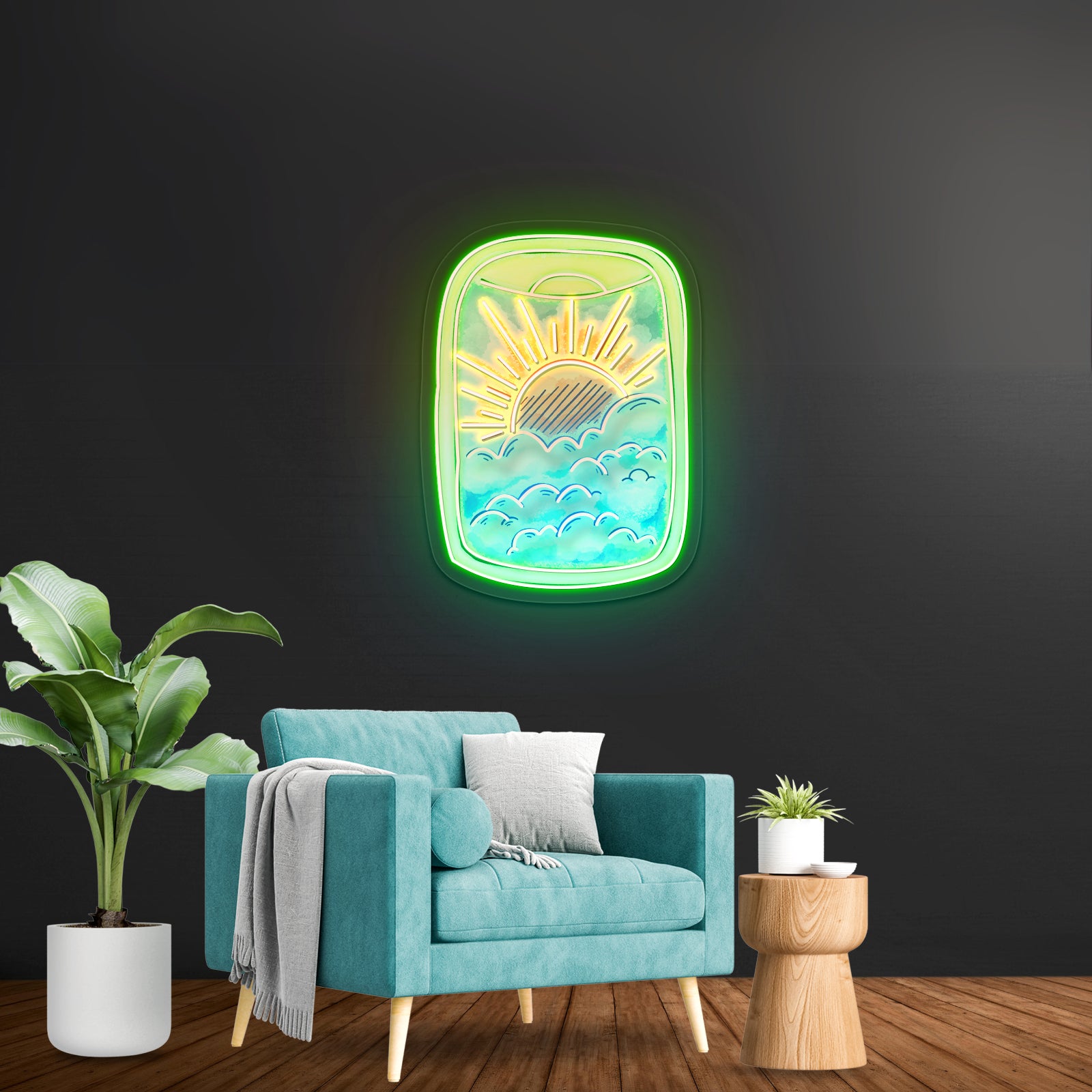 Airplane Window Travel Neon Signs For Neon Wall Signs Artwork