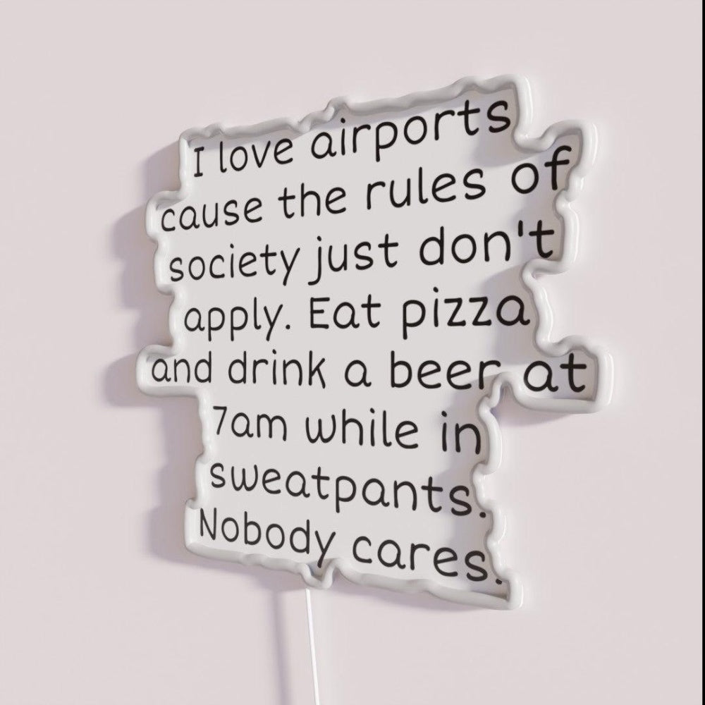 Airport Life Rgb Led Neon Sign - Shineneon