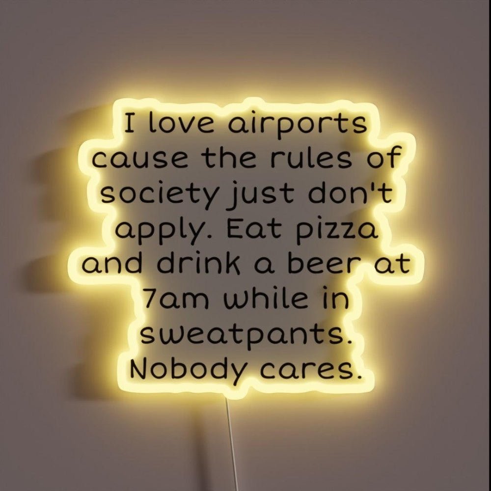 Airport Life Rgb Led Neon Sign - Shineneon