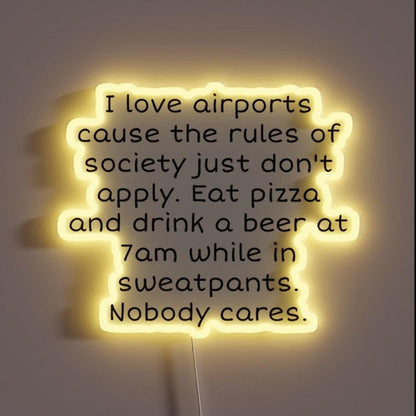 Airport Life Rgb Led Neon Sign - Shineneon