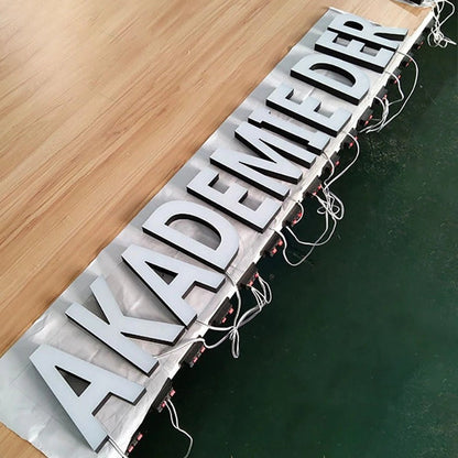 Akademieder 3D Frontlit Channel Letters Led Light Sign - Shineneon