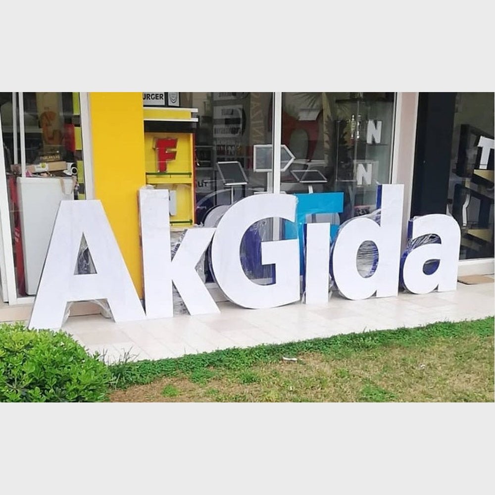 Akgida 3D Frontlit And Backlit Channel Letter Led Light Sign - Shineneon