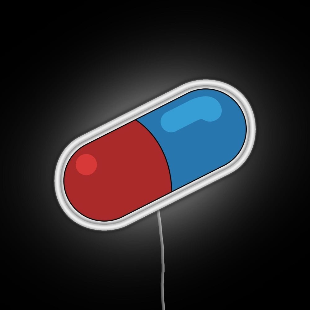 Akira Pill Rgb Led Neon Sign Pop Wall Art - Shineneon