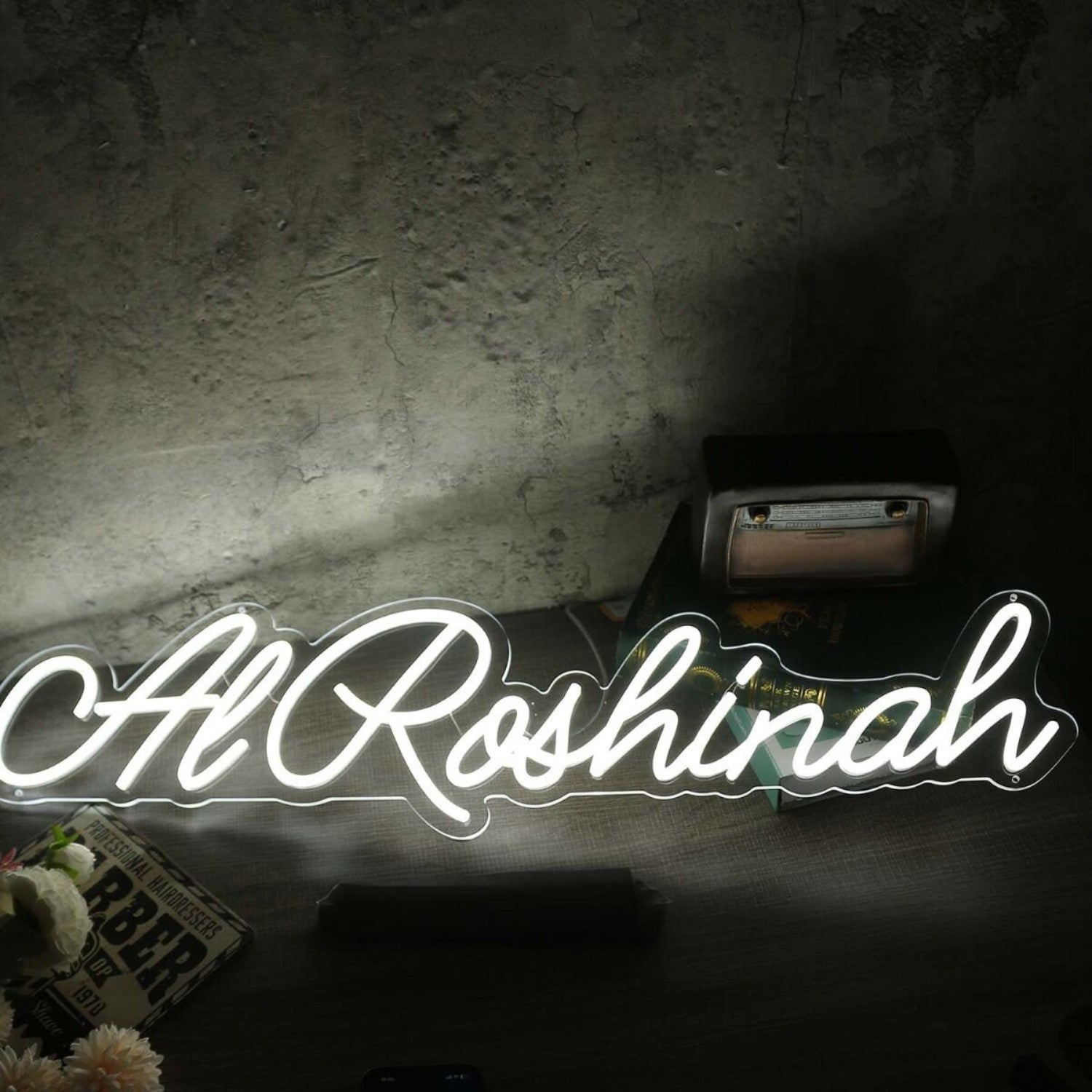 Al Roshinah White Led Neon Sign - Shineneon