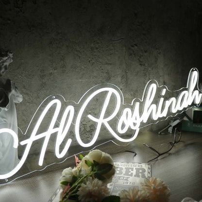 Al Roshinah White Led Neon Sign - Shineneon