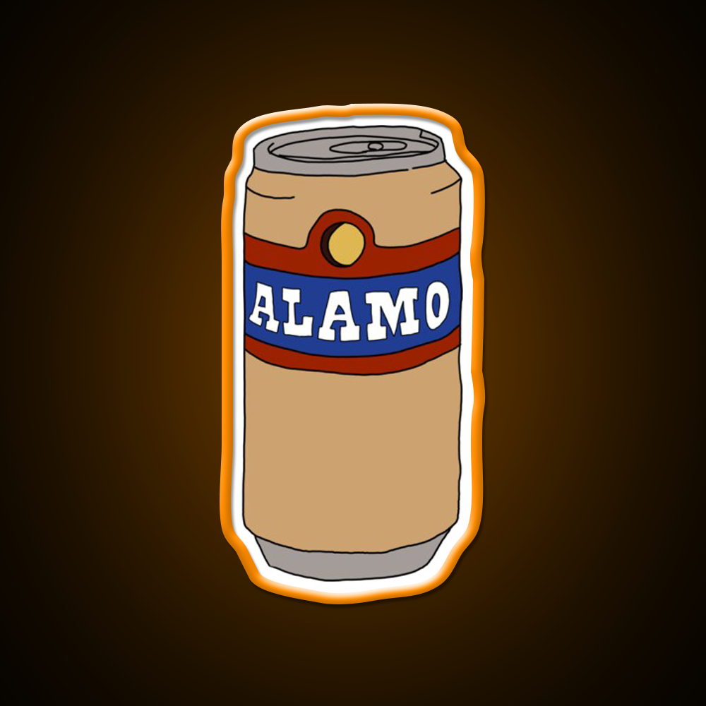 Alamo Beer Bar Decor Led Neon Sign Rgb Color - LED neon sign view 6