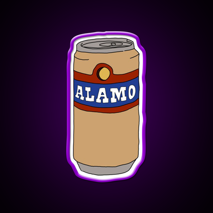 Alamo Beer Bar Decor Led Neon Sign Rgb Color - LED neon sign view 9