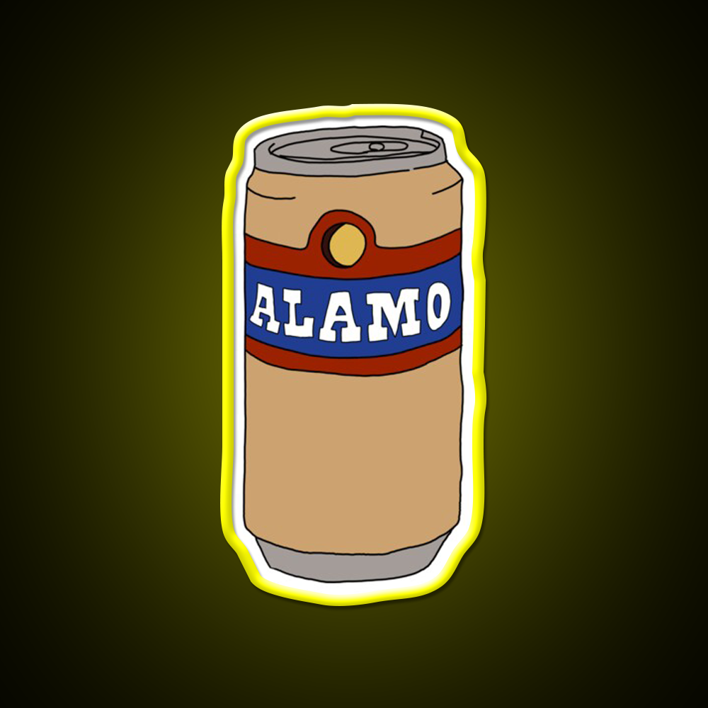 Alamo Beer Bar Decor Led Neon Sign Rgb Color - LED neon sign view 7