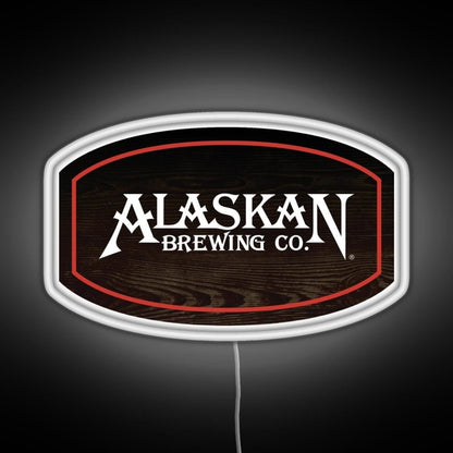 Alaskan Brewing Logo Rgb Led Neon Sign Pop Wall Art - Shineneon