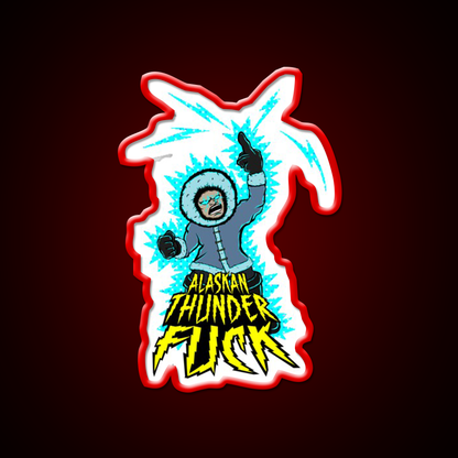 Alaskan Thunder Fuck Hemp Inspired Green Leaf Led Neon Sign Rgb Color - LED neon sign view 10