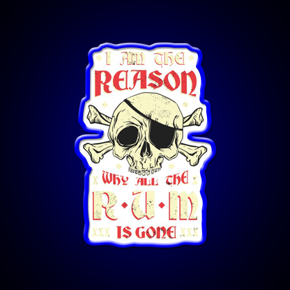 Alcohol Humor Led Neon Sign Chinese Food Rgb Color