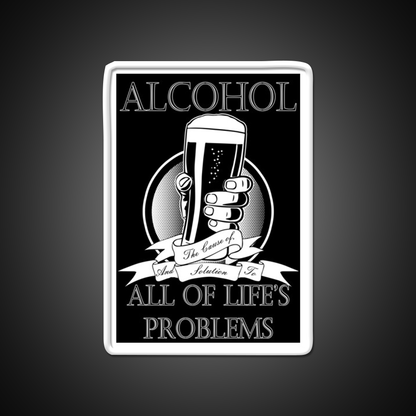 Alcohol Man Cave Bar Led Neon Sign Rgb Color