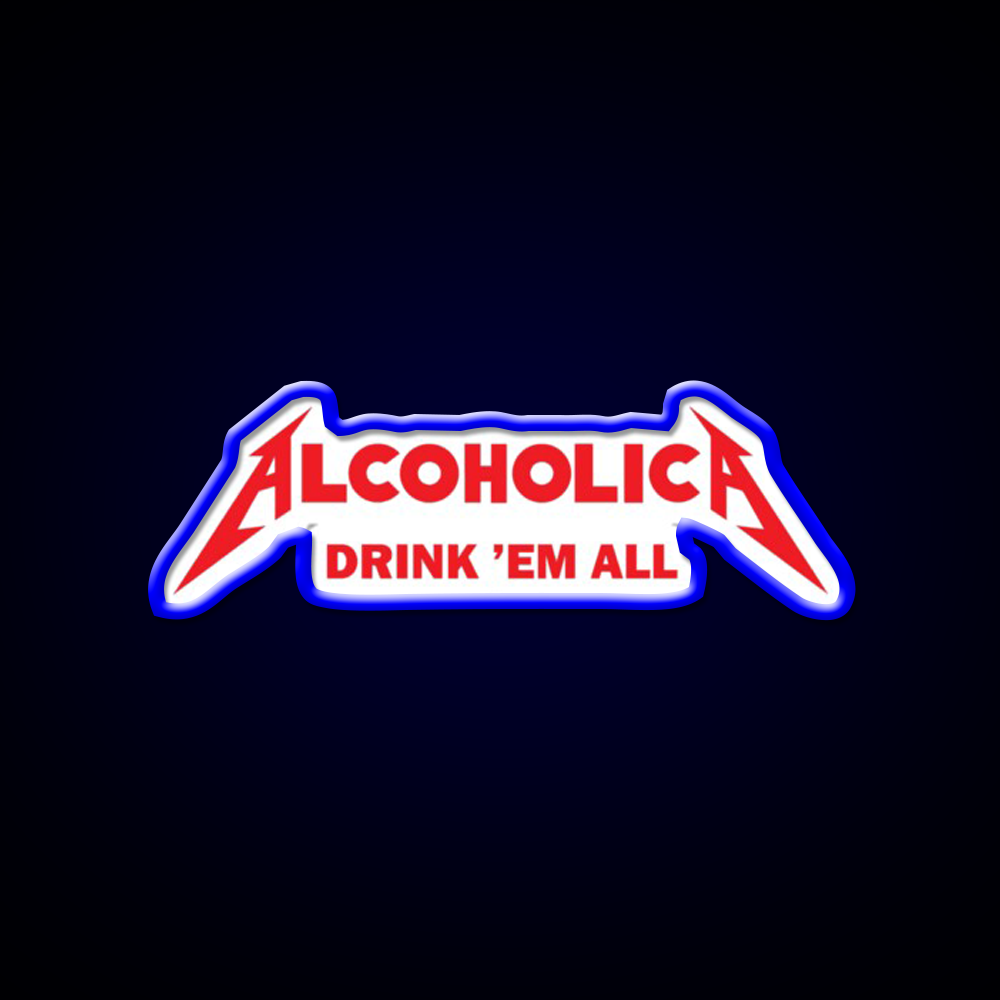 Alcoholica Beer Bar Decor Led Neon Sign Rgb Color - LED neon sign view 5