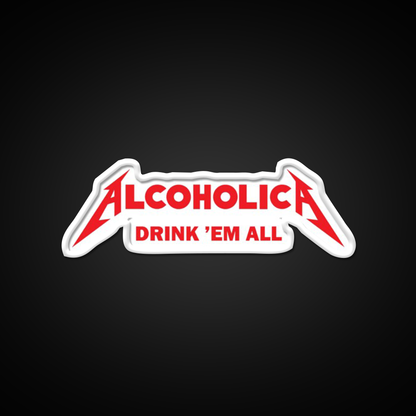 Alcoholica Beer Bar Decor Led Neon Sign Rgb Color - LED neon sign view 11