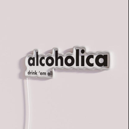 Alcoholica Rgb Led Neon Sign - Shineneon