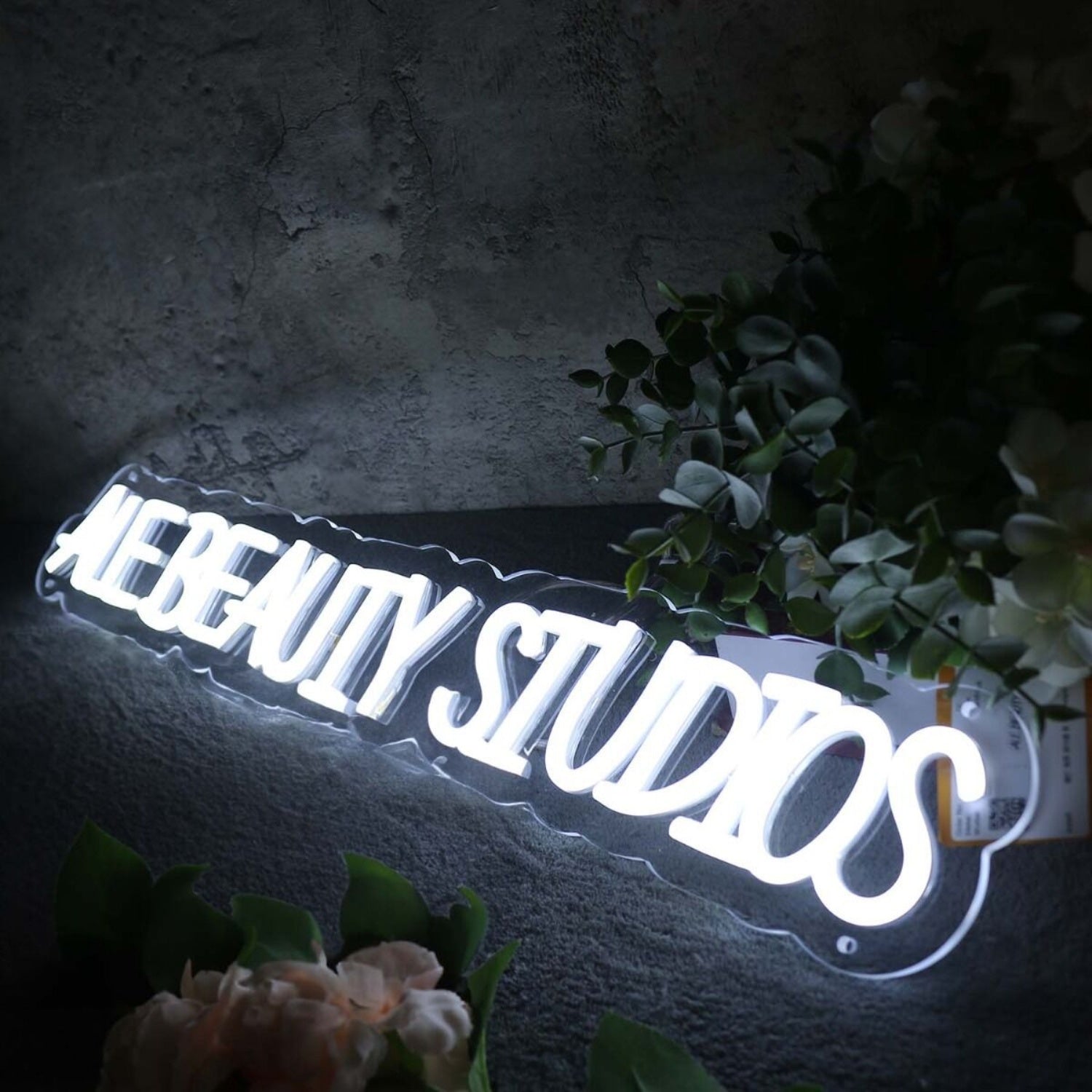 Ale Beauty Studios White Led Neon Sign | Shineneon