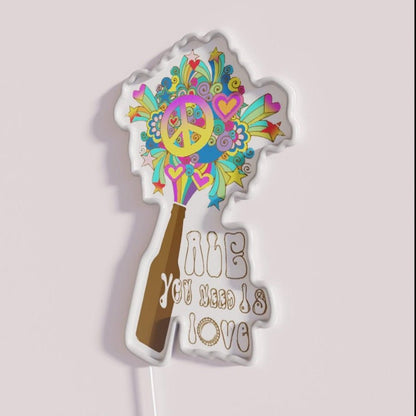 Ale You Need Is Love Rgb Led Neon Sign - Shineneon