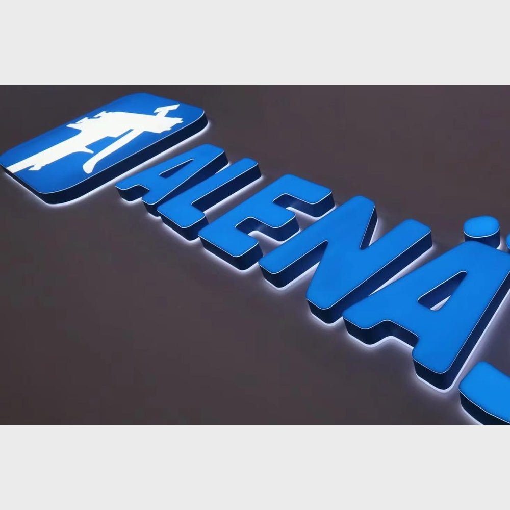 Alenas 3D Frontlit Channel Letters Led Light Sign - Shineneon
