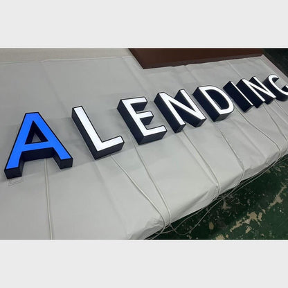 Alending 3D Frontlit Channel Letters Led Light Sign - Shineneon