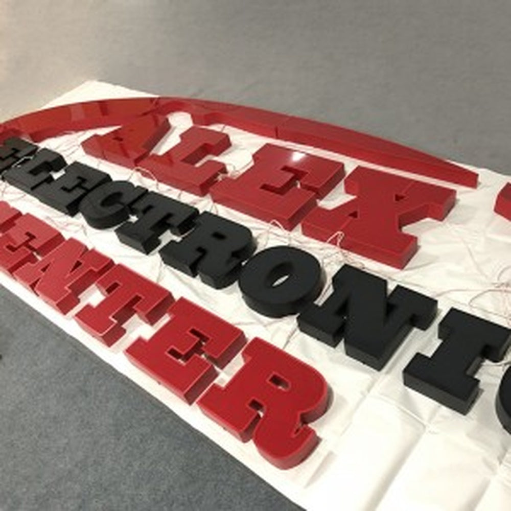 Aler Electronic Center 3D Frontlit Channel Letters Led Light Sign