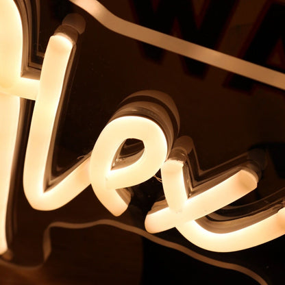 Alex And Nicole Nunn Yellow Led Neon Sign - Shineneon