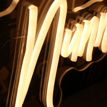 Alex And Nicole Nunn Yellow Led Neon Sign - Shineneon