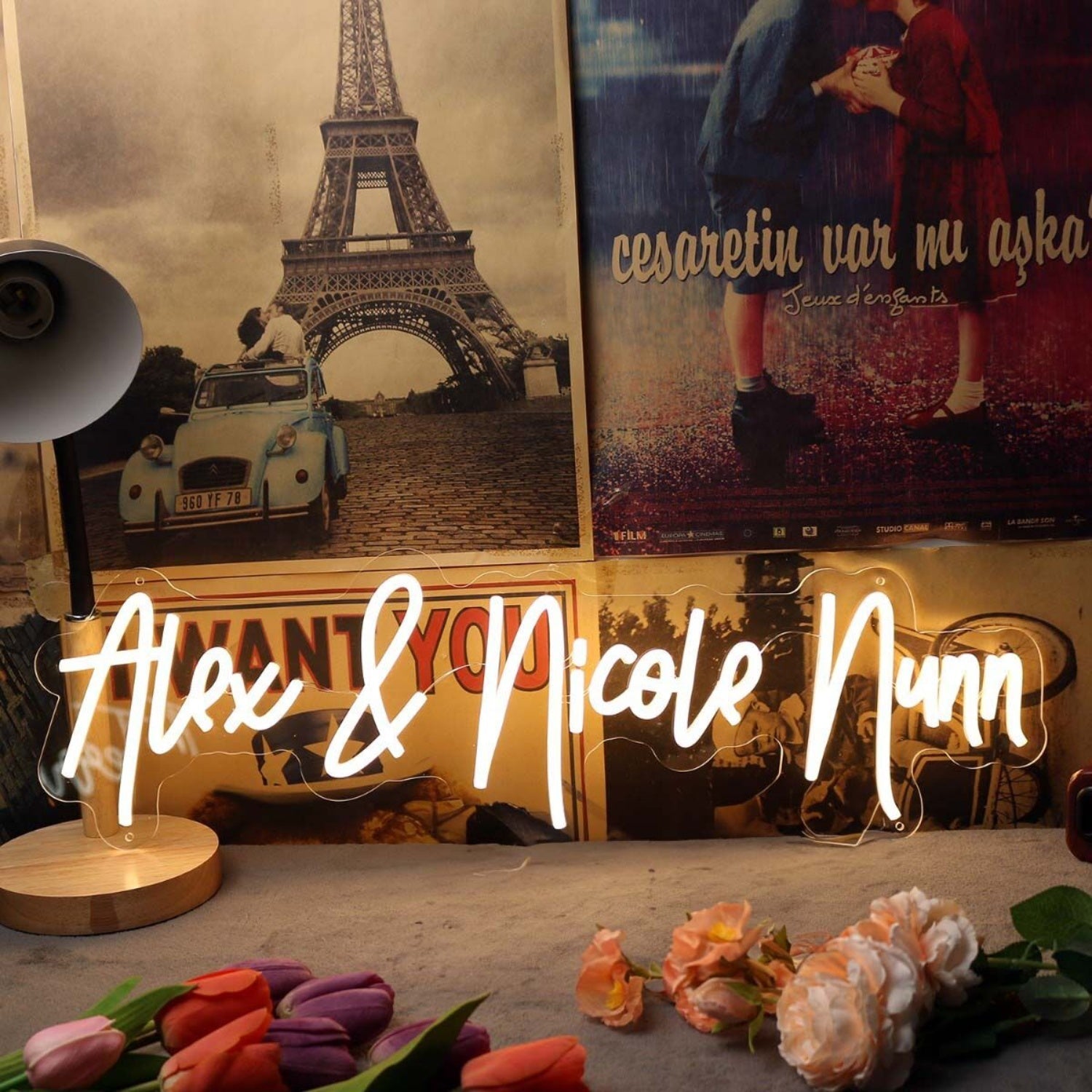 Alex And Nicole Nunn Yellow Led Neon Sign - Shineneon