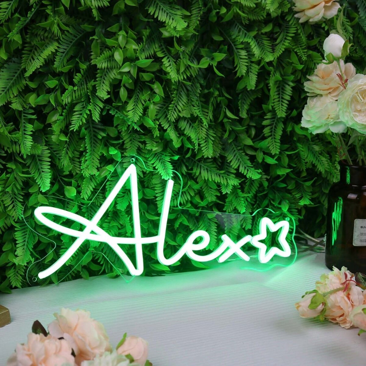 Alex Green Led Neon Sign - Shineneon