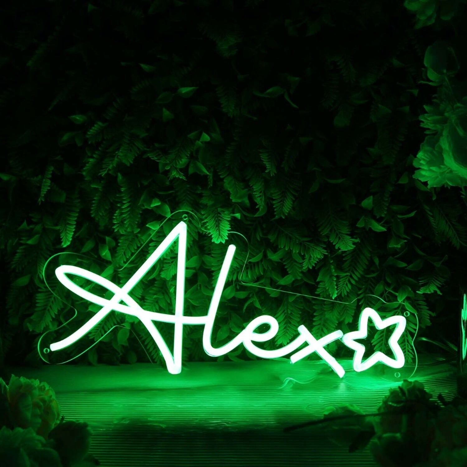 Alex Green Led Neon Sign - Shineneon
