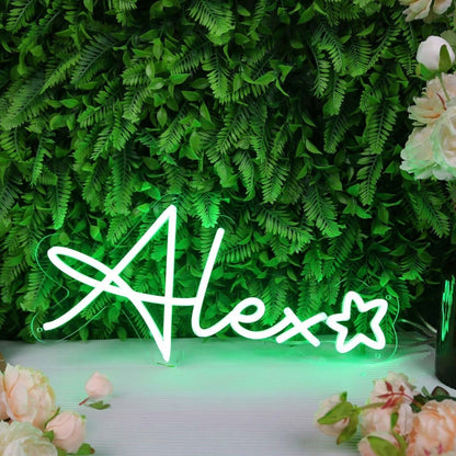 Alex Green Led Neon Sign - Shineneon
