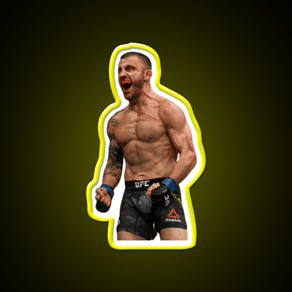 Alex Volkanovski Gym Fitness Led Neon Sign Rgb Color - Shineneon