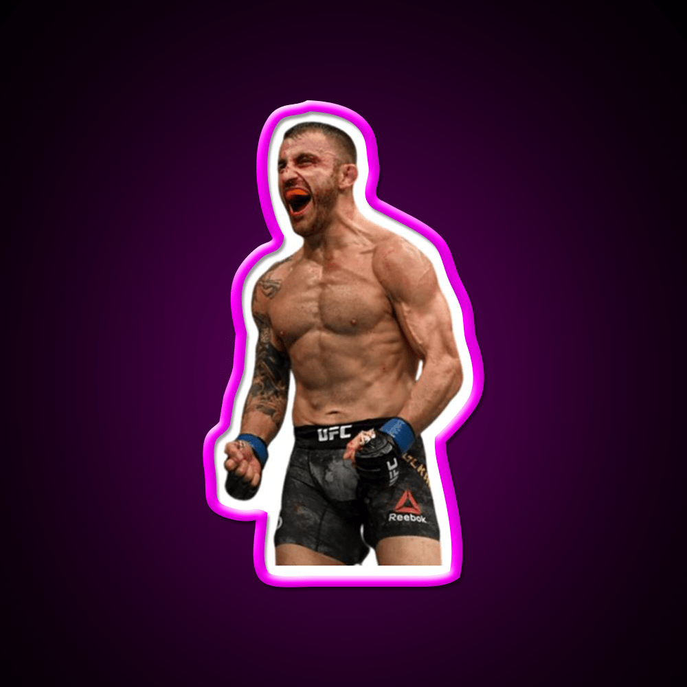 Alex Volkanovski Gym Fitness Led Neon Sign Rgb Color - Shineneon