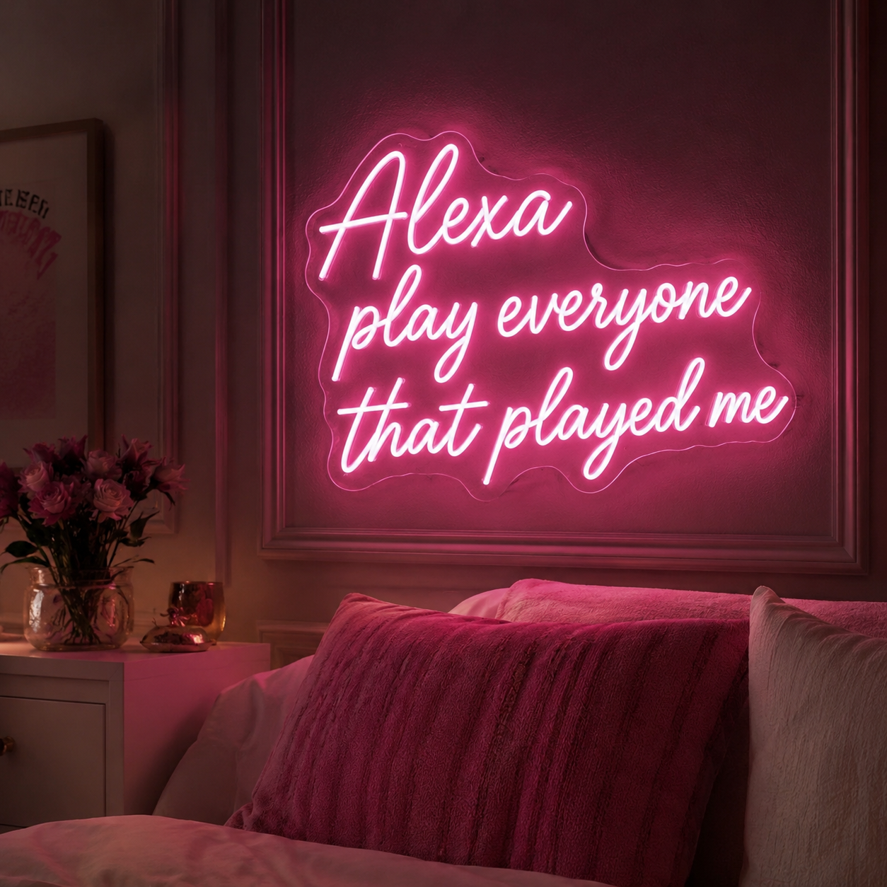 Alexa Play Everyone That Played Me LED Neon Sign - 02 High-Converting Product Image