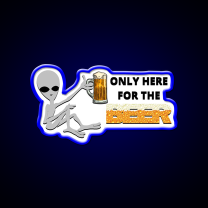 Alien Beer Bar Decor Led Neon Sign Rgb Color - LED neon sign view 5