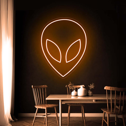 Alien Head Led Neon Signs