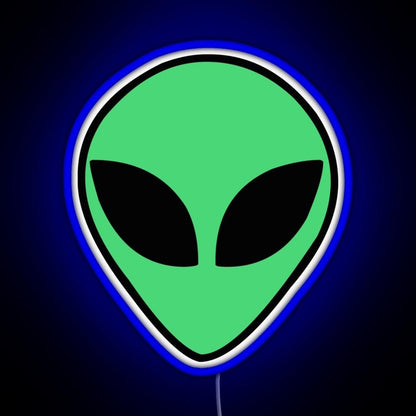 Alien Head Rgb Neon Sign - Shineneon