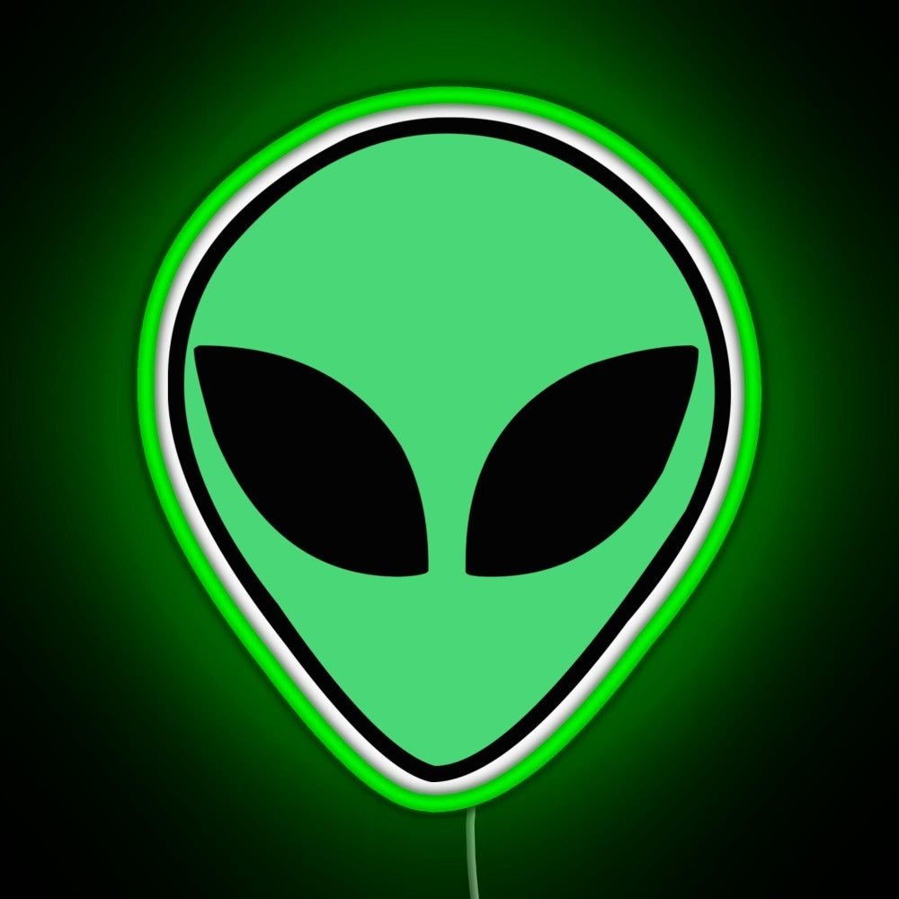 Alien Head Rgb Neon Sign - Shineneon