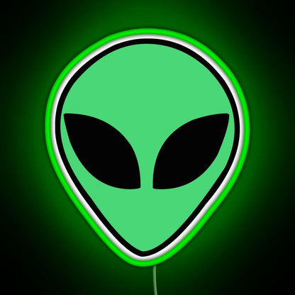 Alien Head Rgb Neon Sign - Shineneon