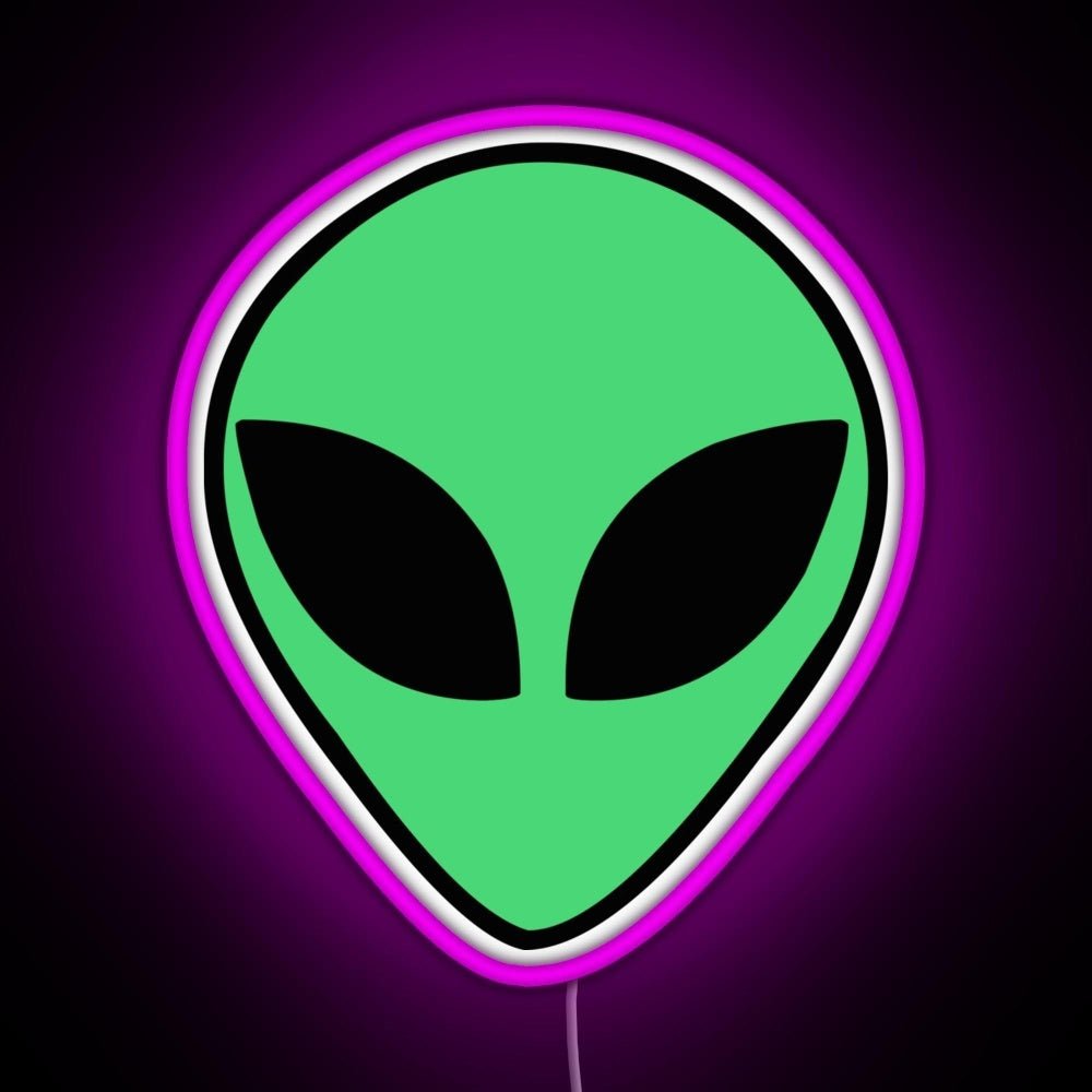 Alien Head Rgb Neon Sign - Shineneon
