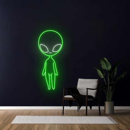 Alien Led Sign