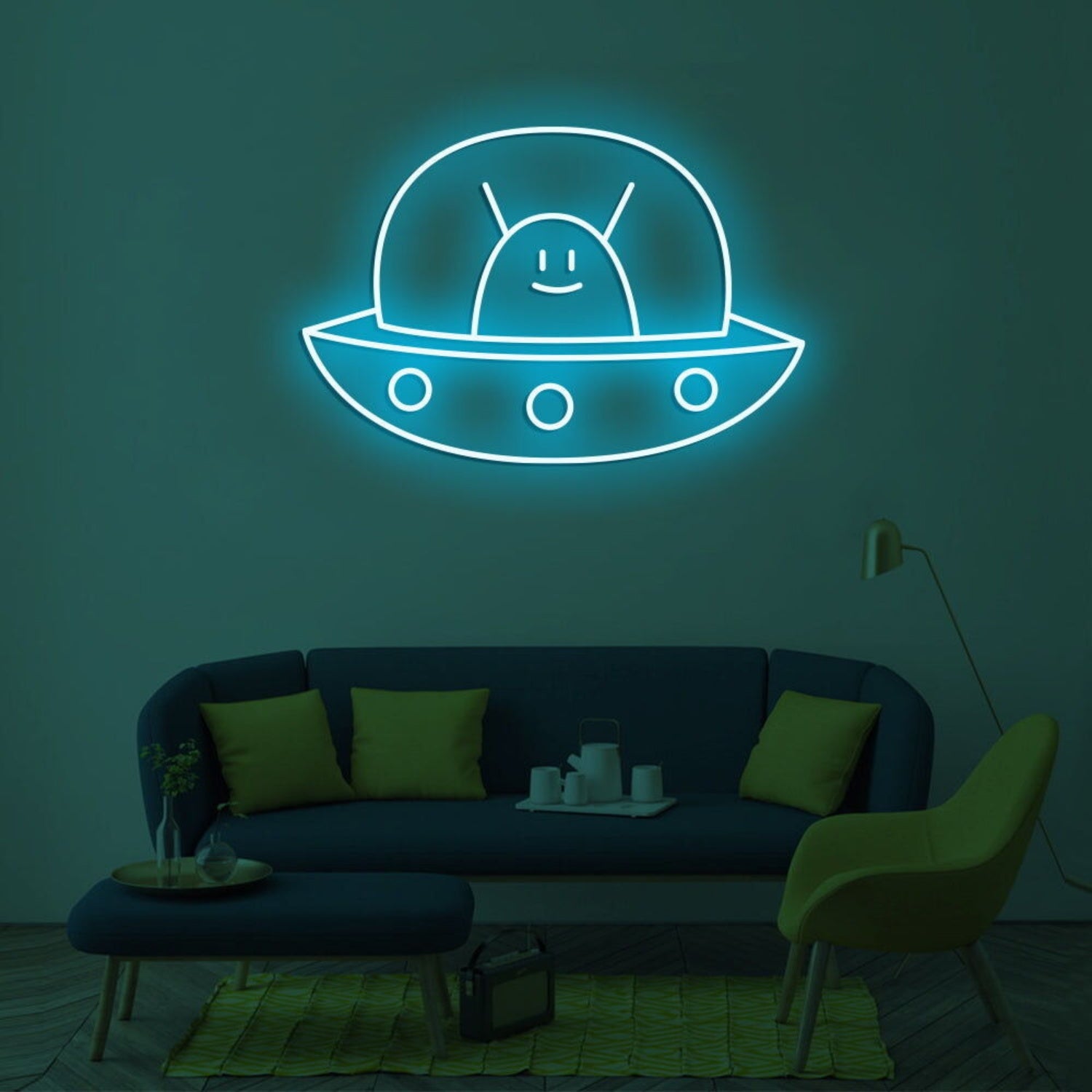 Alien Spaceship Led Neon Sign | Shineneon