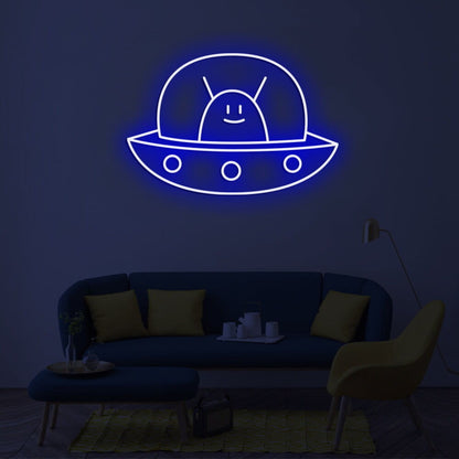 Alien Spaceship Led Neon Sign | Shineneon